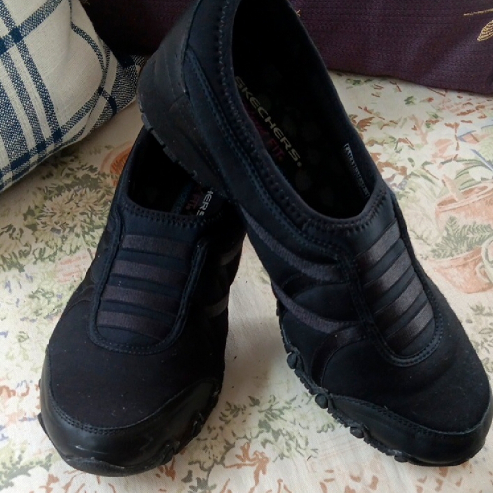 Skechers Black Athletic Shoes for Women